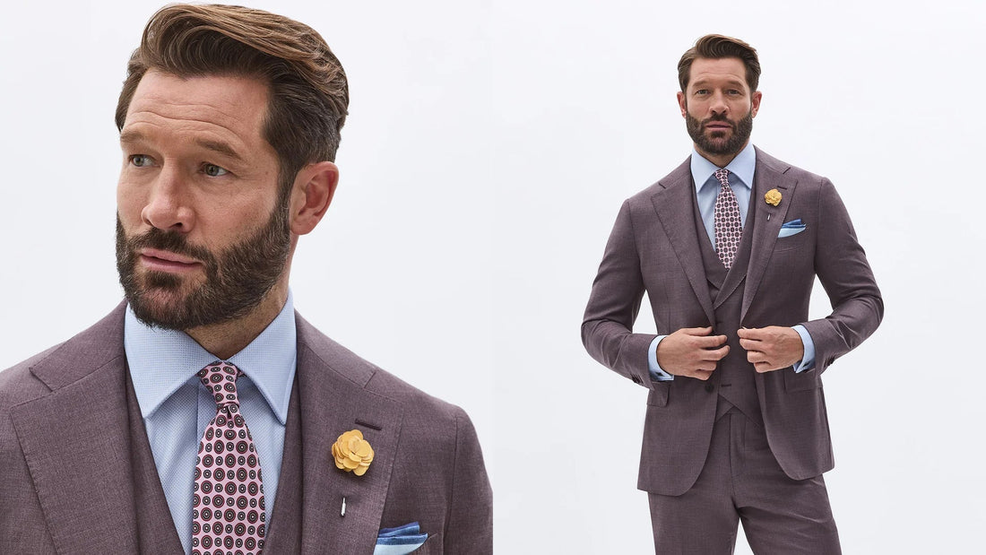 How to Style a Brown Suit